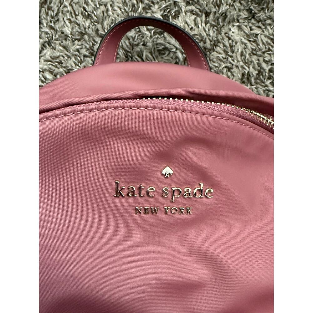 Kate Spade New York Chelsea Backpack Nylon Durable Designer Medium Size Travel - Picture 6 of 11